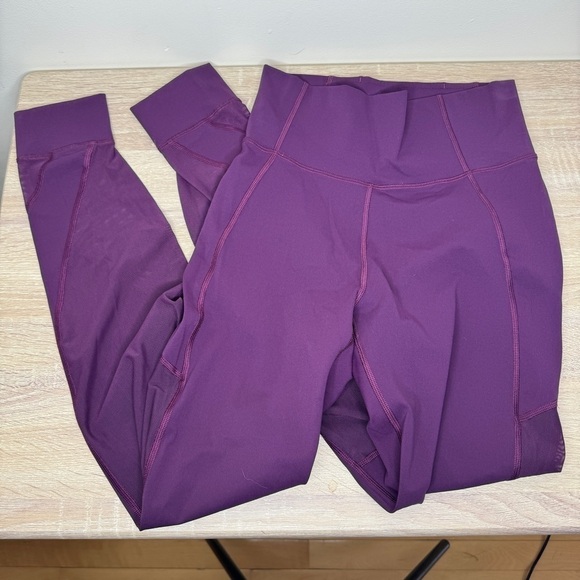 Lululemon Hot Like Agni Pant Size 6 Purple - Picture 4 of 8
